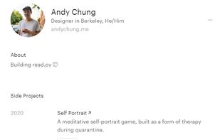 Read.cv screenshot 1