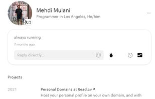 Read.cv screenshot 2