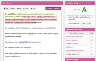 Readable.io screenshot 2