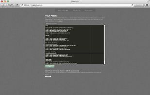 Markdown-like RSS / feed editor