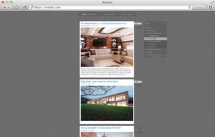 single-focus stream with "ambient" UI