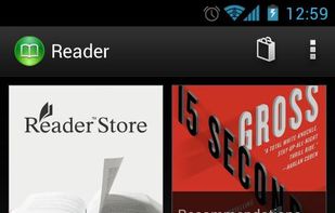 Reader Library Software screenshot 1