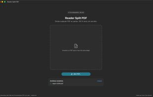 Reader Split PDF screenshot 1