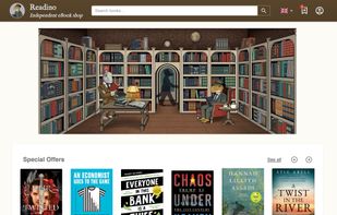The store front page
