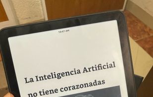 An article inside a kindle