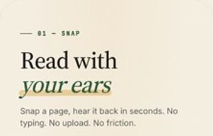 ReadLens screenshot 1