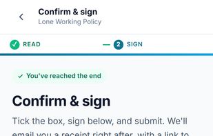 ReadSignFlow screenshot 2