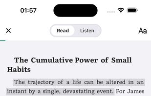Readsome screenshot 1