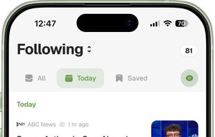 Main feed on Mobile
