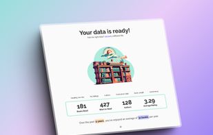 Readstats screenshot 1