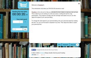 Readtime screenshot 1