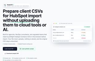 ReadyCSV  screenshot 1
