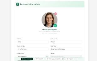 ReadyCV App screenshot 1