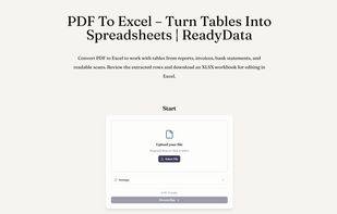 ReadyData screenshot 1