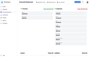 Real Estate Investing Simulator screenshot 2