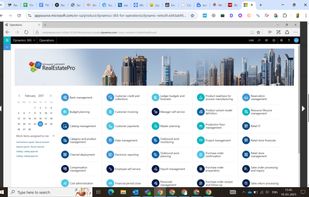 Dashboard of RealEstatePro