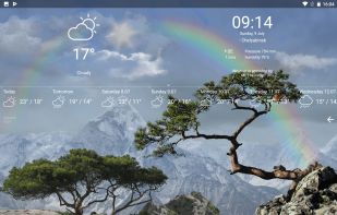 Realistic Weather All Seasons Live Wallpaper screenshot 1