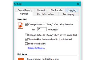 RealPopup LAN chat screenshot 3
