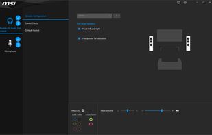Realtek Audio Control screenshot 1