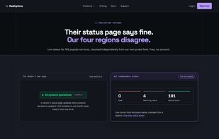 RealUptime screenshot 1