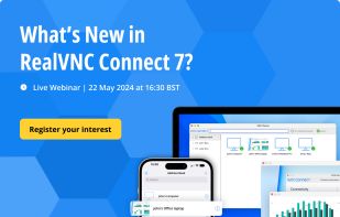 RealVNC screenshot 1