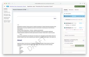 Document negotiation