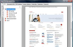 ReaSoft PDF Printer screenshot 1