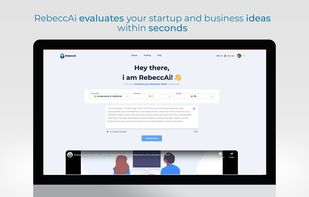 RebeccAi evaluates your idea within seconds
