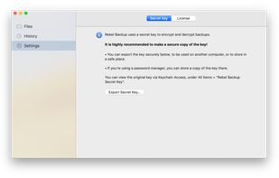 Rebel Backup screenshot 3