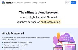 Rebrowser screenshot 1
