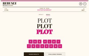 The Plot Thickens Entertainment Puzzle