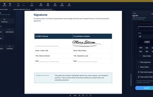 Add Signatures and Initials