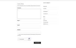 reCaptcha WordPress Plugin screenshot 3
