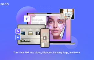 Recastia overview: repurpose one PDF into multiple interactive content formats.