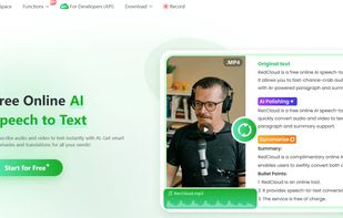 RecCloud screenshot 1