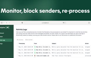 Receiptor AI screenshot 1