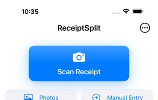 ReceiptSplit screenshot 1