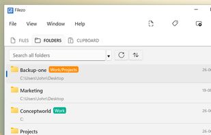 Filezo screenshot 2
