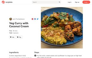 Reciplate screenshot 1