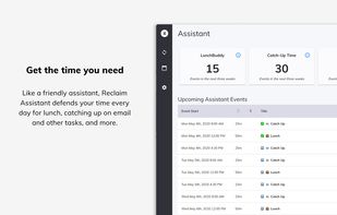 Reclaim.ai screenshot 1