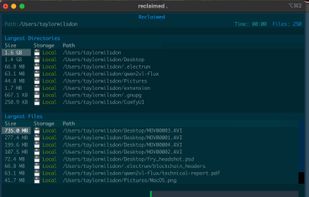 Reclaimed screenshot 1