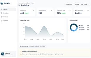 Recly.io screenshot 3