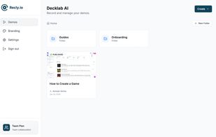 Recly.io screenshot 1