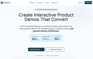 Recly.io screenshot 1