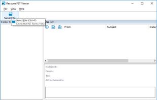 Recovee PST Viewer Tool screenshot 1