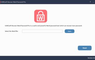Recover Word Password Pro screenshot 3