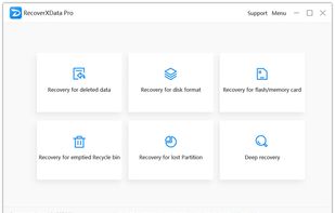 Main Interface of RecoverXData