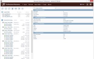 Recovery Explorer Professional screenshot 1