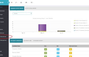 Recruiteze.com screenshot 1