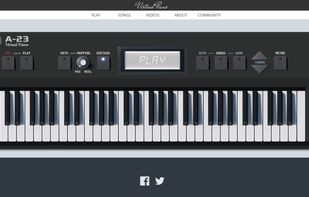 Recursive Arts Virtual Piano screenshot 1
